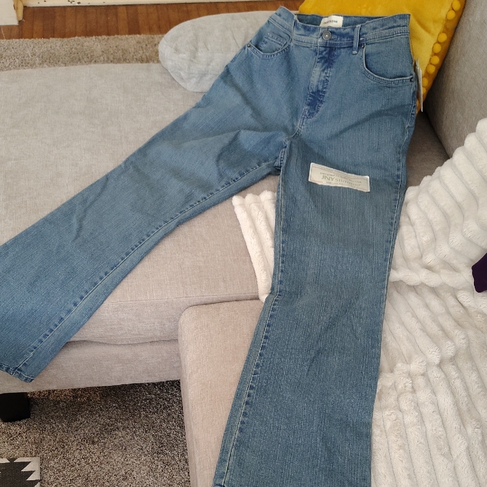 Jones New York Blue Flare Jeans NWT 8